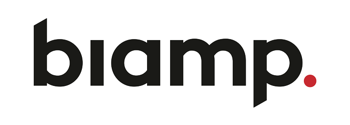 Logo de Biamp - Partner Oficial Home Control